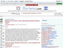 Tablet Screenshot of desinfos.com